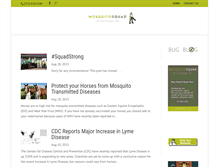 Tablet Screenshot of mosquito-pest-control-northwest-wi.com
